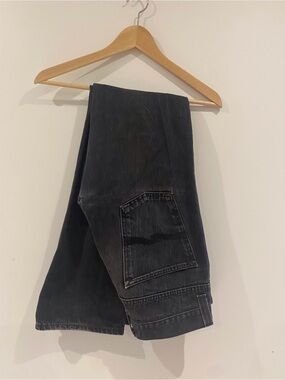 Men’s Black Washed Skinny Jeans Nudie Jeans Co